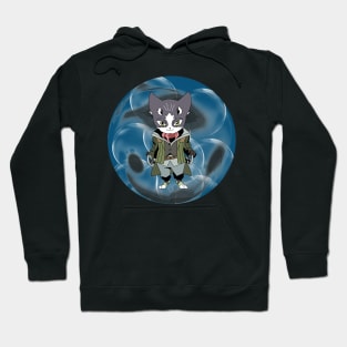 Nyanta Cool Cute Cat Bubble Hoodie